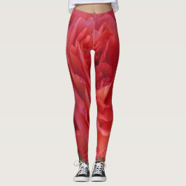 Leggings Rosa roja fotografiada