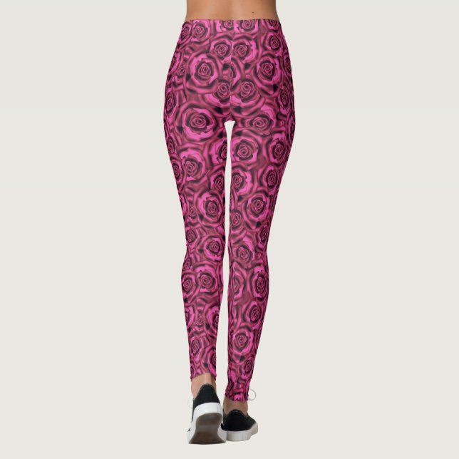 Leggings Rosa rosa (Reverso)
