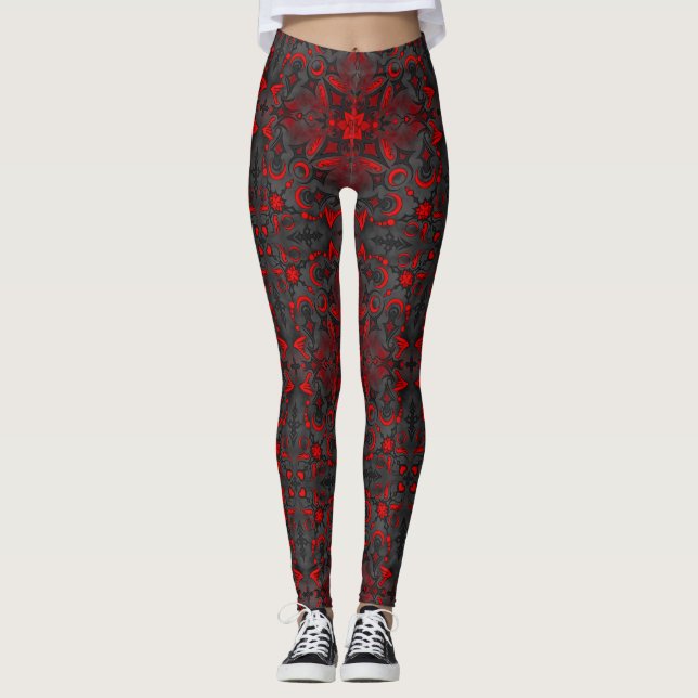 Leggings Rosa Vampiro (Anverso)