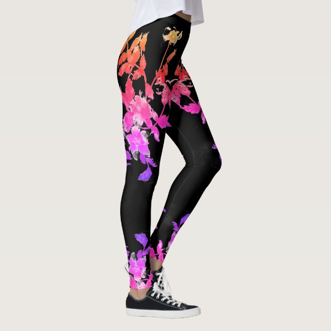 Leggings Rosa vibrante de época (Derecha)