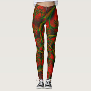 Leggings Rosa Vines