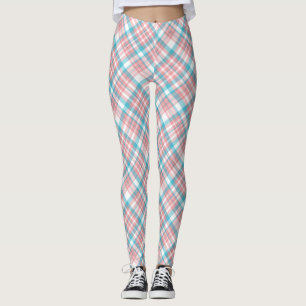 Leggings Rosa y azul pastel