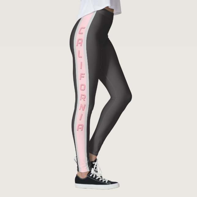 Leggings Rosa y gris de California (Derecha)
