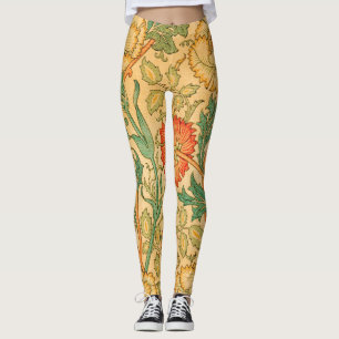 Leggings Rosa y Rosa por William Morris