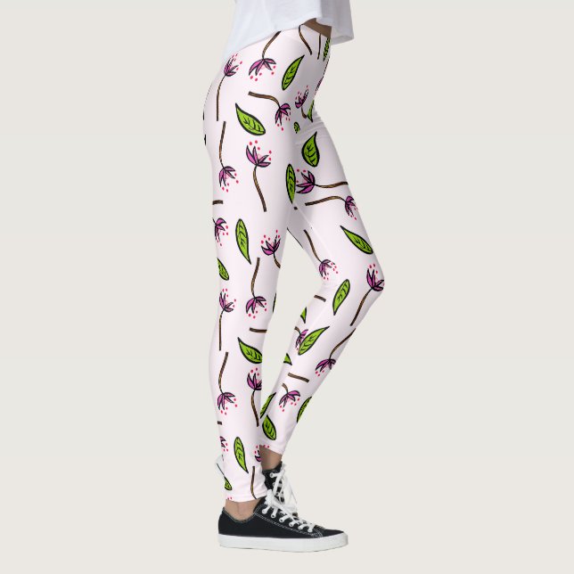 Leggings Rosado como coro (Derecha)