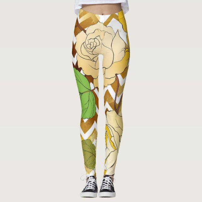 Leggings Rosas 10 (Anverso)