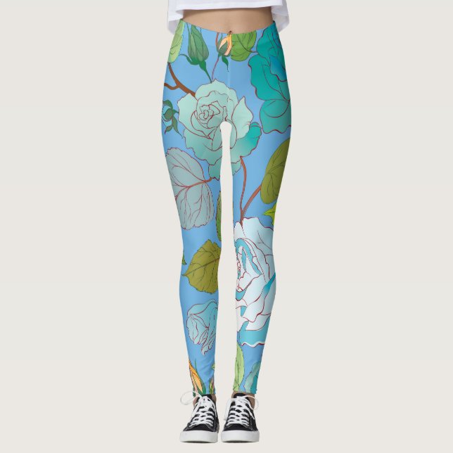 Leggings Rosas 23 (Anverso)