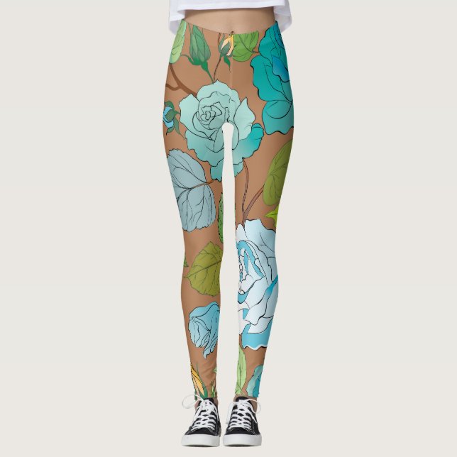 Leggings Rosas 25 (Anverso)
