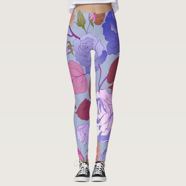 Leggings Rosas 29 (Anverso)