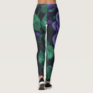 Leggings Rosas azules