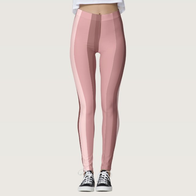 Leggings Rosas de Champagne (Anverso)