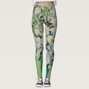 Leggings Rosas de Vincent Van Gogh