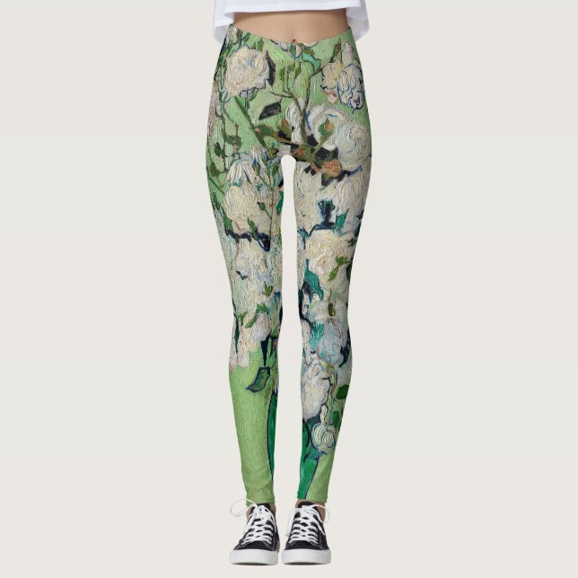 Leggings Rosas de Vincent Van Gogh (Anverso)