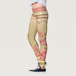 Leggings ROSAS EN ORO - Leguas
