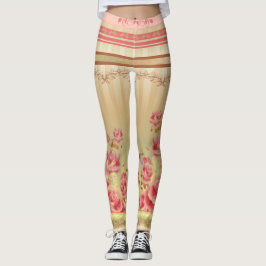Leggings ROSAS EN ORO - Leguas