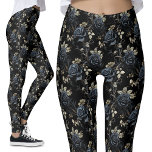 Leggings Rosas negros románticos oscuros Fantasy Vintage Go<br><div class="desc">Leggings para Rosas negros góticos | Vintage Floral Dark Fantasy Attire al misterioso reino de mis Leyendas Góticas de Rosas Negros, con un patrón encantador de hojas entrelazadas, espinas y rosas azul-negro profundos. Perfecto para los que abrazan el Lado Oscuro, estas leggings combinan a la perfección elementos góticos y florales,...</div>