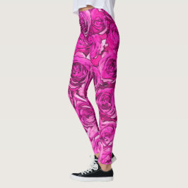 Leggings Rosas rosados calientes