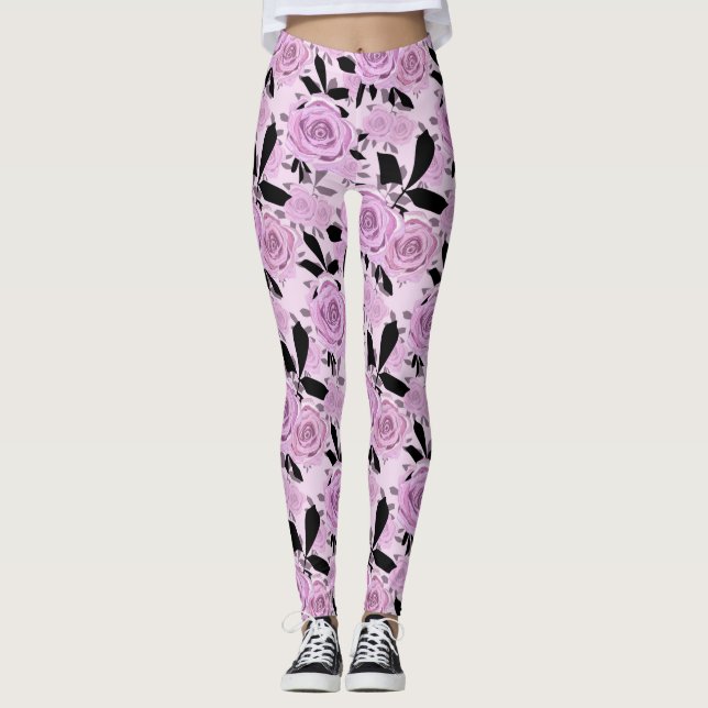 Leggings Rosas rosas rosas (Anverso)