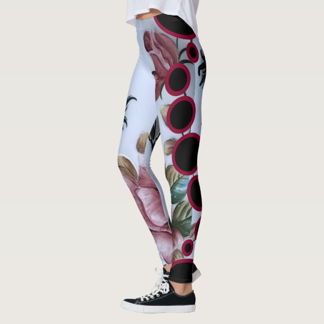 Leggings Roses rojos (Izquierda)