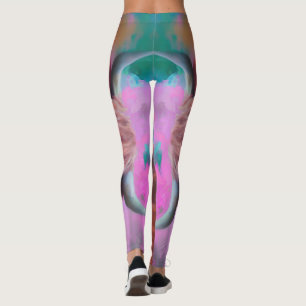 Leggings "Rosie de las Tierras Altas" – Retrato de Vaca de