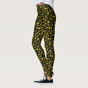 Leggings Rostros de puntos de Polka