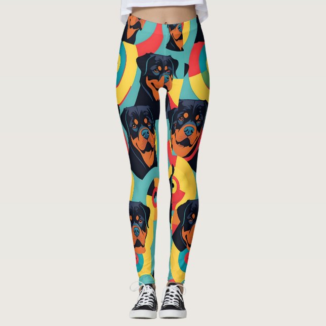 LEGGINGS ROTTWEILER Y REGISTROS 1 JUEGOS (Anverso)