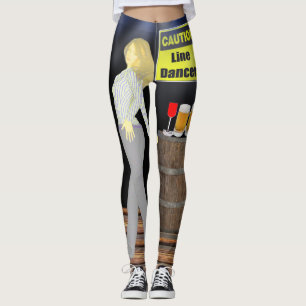 Leggings Rótulo con cautela de bailarinas