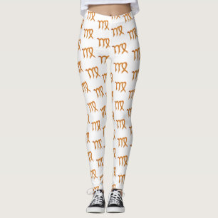 Leggings Rótulo de Astrología Virgo Gold Zodiac