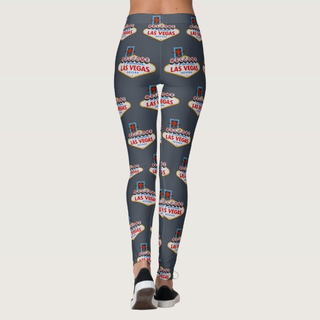 Leggings Rótulo de Las Vegas (Reverso)