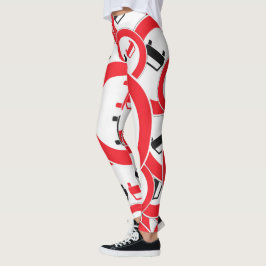 LEGGINGS RÓTULOS DE CARRETERA SIN PASAR