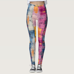 Leggings Rough Brushstrot Imprimir piernas