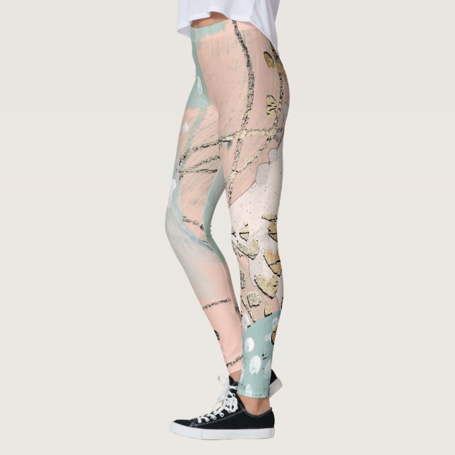 Leggings Rubor y Oro I (Izquierda)