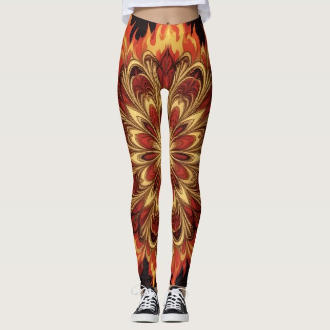 Leggings Rueda de Fuego  (Anverso)