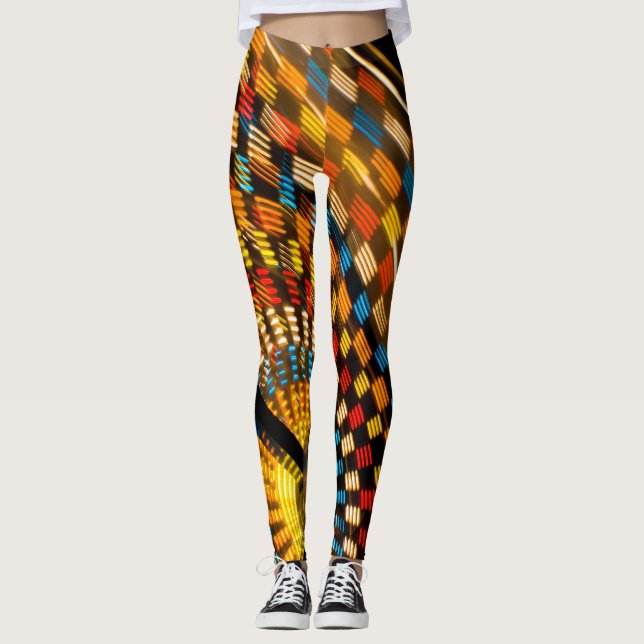 Leggings Rueda de la fortuna de la ruleta (Anverso)