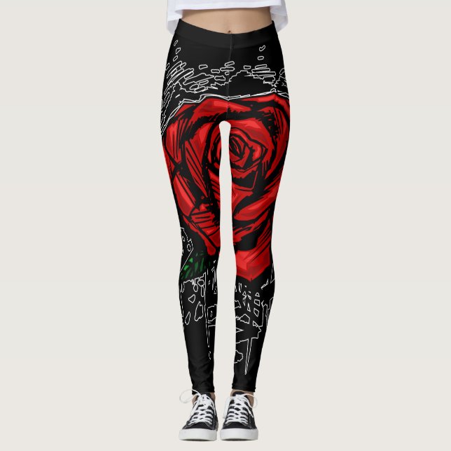 Leggings Rugged Rosa (Anverso)