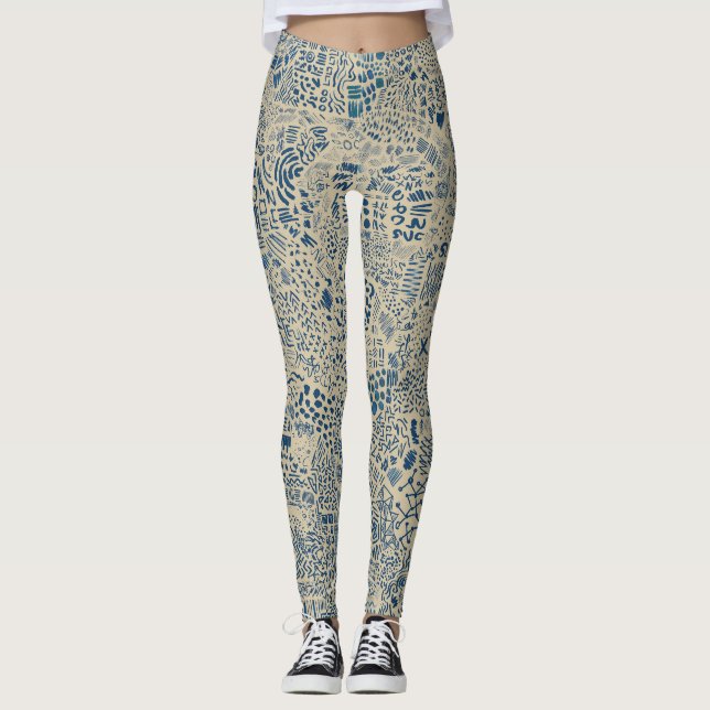 Leggings Ruido mental V01 (Anverso)