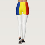 Leggings Rumania<br><div class="desc">Colores de la bandera de Rumania: amarillo azul,  rojo</div>