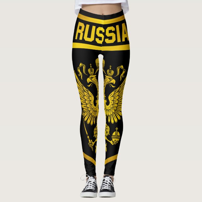 Leggings Rusia Emblema (Anverso)