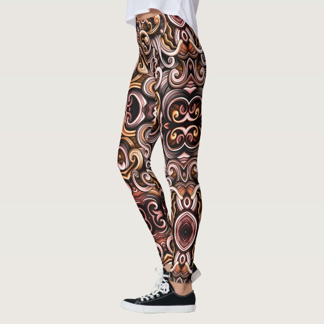 Leggings Rústica energía fluye (Izquierda)