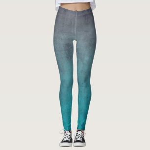 Leggings Rústico gris Verde azulado