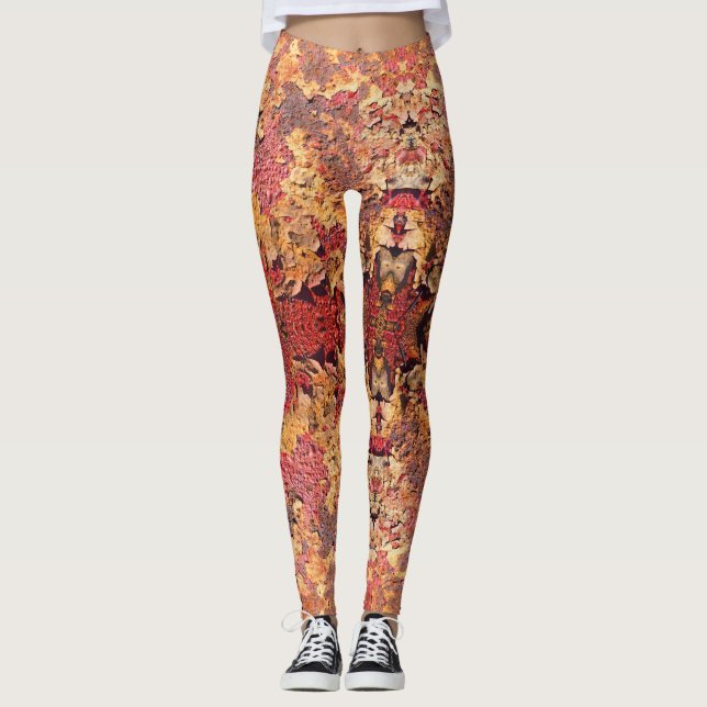 Leggings Rusty Metal - Power yoga Ir (Anverso)