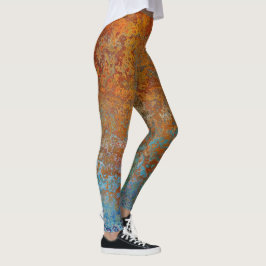 Leggings Rusty, Verdigris, Grunge Steampunk