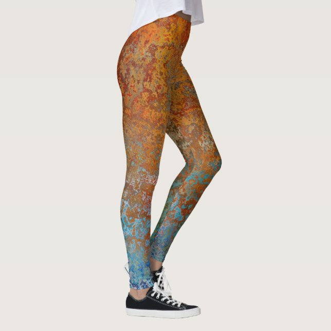 Leggings Rusty, Verdigris, Grunge Steampunk (Derecha)