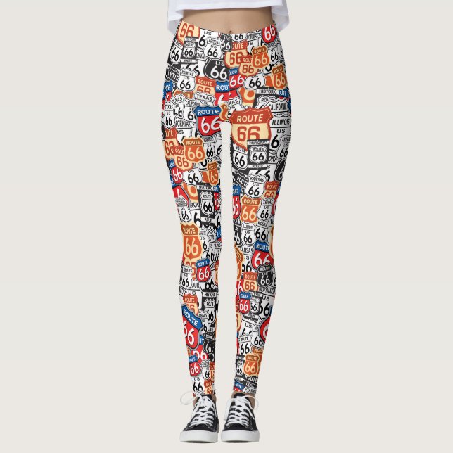 Leggings Ruta 66 (Anverso)