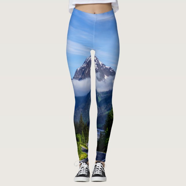 Leggings Ruta a través de Alaska (Anverso)