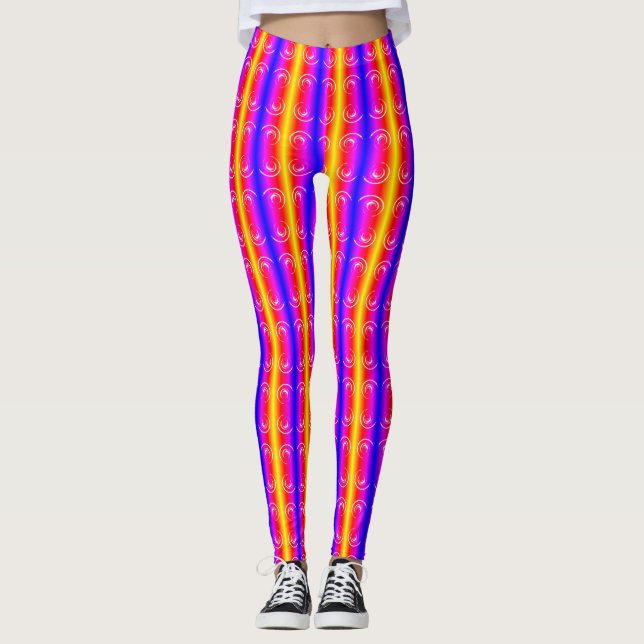 Leggings Rutas amarillas (Anverso)