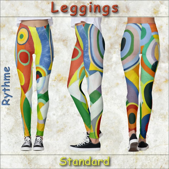 LEGGINGS - "Rythme" - Imagen de arte abstracta (Subido por el creador)