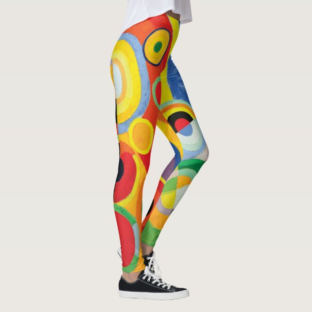 Leggings Rythme Joie de Vivre de Roberto Delaunay (Derecha)