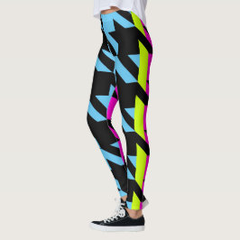 Leggings S.K. Toothy Neon