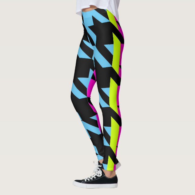 Leggings S.K. Toothy Neon (Izquierda)